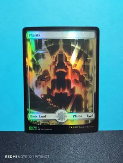 FOIL FULLART Plains / Ebene - MTG Magic - Image 1