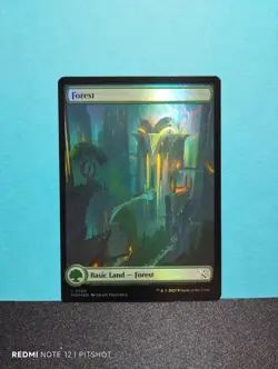 FOIL FULLART Forest / Wald - MTG Magic - Image 1