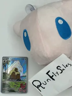 Pokemon Alolan Dugtrio 208/191 Surging Sparks Illustration Rare Tiktok Viral ✅ - Image 1