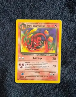 Pokemon - Dark Charmeleon - Team Rocket - W Stamp 32/82 WOTC MP - Image 1