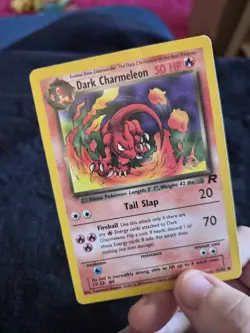 Pokemon - Dark Charmeleon - Team Rocket - W Stamp 32/82 WOTC MP - Image 3