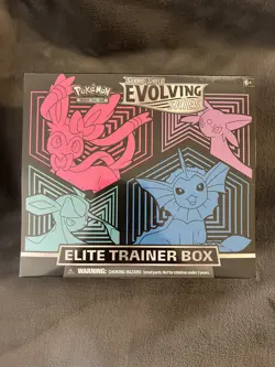 Pokemon TCG Sword and Shield Evolving Skies Elite Trainer Box ETB Sealed - Image 1