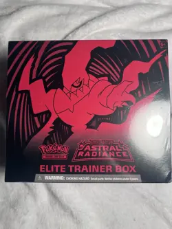 Pokemon TCG SWSH Astral Radiance ETB English (Damaged Small Tear) Factory Sealed - Image 1