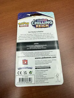 Pokemon TCG Chilling Reign Blister Promo New Sealed 3 Promo Pack! - Image 2