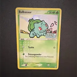 Pokemon Bulbasaur EX Crystal Guardians Reverse Holo Common 45/100 50 HP - Image 1
