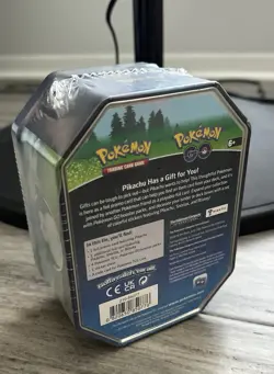 Pokemon TCG Pokemon GO Tin – Pikachu – Factory Sealed New - Image 3