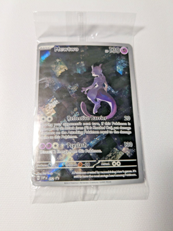 Pokemon 151 Mewtwo SVP 052 Black Star Promo SEALED - Image 2