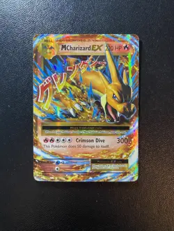 Pokemon Evolutions Holo Ultra Rare Mega M Charizard Y EX 13/108 XY 2016 - Image 1