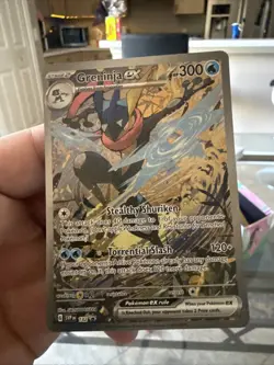 Pokemon TCG Greninja EX 132 Shrouded Fable Promo Special Illustration Mint ! - Image 1