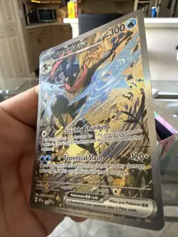 Pokemon TCG Greninja EX 132 Shrouded Fable Promo Special Illustration Mint ! - Image 2