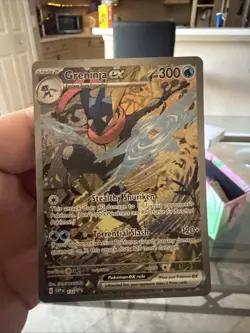 Pokemon TCG Greninja EX 132 Shrouded Fable Promo Special Illustration Mint ! - Image 5