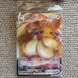 SEALED Eevee VMAX SWSH087 Black Star Promo Full Art Holo Pokemon TCG 2021 NM - Image 1