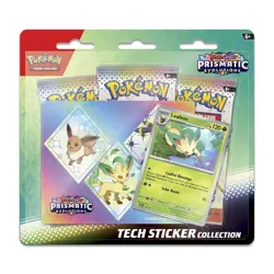 Pokemon TCG Prismatic Evolutions Tech Sticker Collection Leafeon New & Sealed ✅ - Image 1