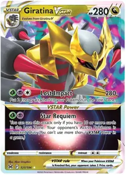 Giratina VSTAR 131/196 - Lost Origin - Pokemon TCG - Ultra Rare Holo - Image 1