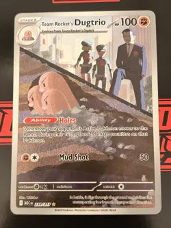 Team Rocket's Dugtrio 239/217 - Pokemon TCG Ascended Heroes - Near Mint NM - Image 1