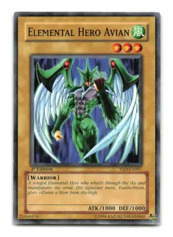 Elemental Hero Avian - YSD-EN007 1st Edition - YuGiOh-LP - Image 1