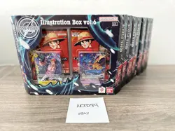 7x LOT NEW SEALED One Piece TCG Illustration Box Vol. 6 ✅SHIPS IN 1 DAY✅ - Image 1