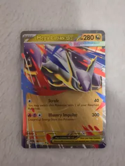 Mega Latias EX 100/132 Mega Evolution Pokemon Card - Image 1