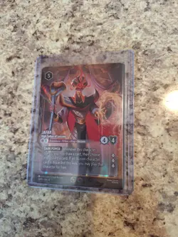 Disney Lorcana Jafar - High Sultan of Lorcana Set Champ Enchanted Promo Card - Image 1