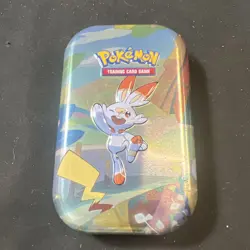 2020 Pokemon TCG Collectors Galar Pal Mini Tin Sobble Art NO CARDS - Image 1