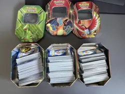 Pokemon XY Tin Joblot Bundle 750 Cards Generation Evolutions Holo Reverse Rare - Image 1