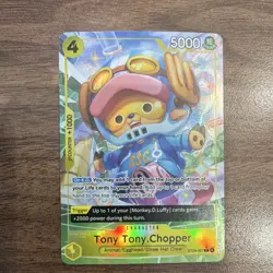 Bandai One Piece Card Game Tony Tony Chopper ST29-007 Holo Wisdom ST29 - Image 2