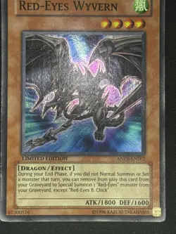 RED-EYES WYVERN ANPR-ENSE2 YUGIOH YU GI OH CARD - Image 2
