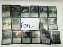 MTG Commander Lot Part 8 Foils Included EDH Green Cards Collection Value - Image 1