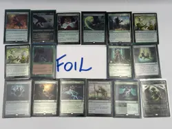 MTG Commander Lot Part 8 Foils Included EDH Green Cards Collection Value - Image 2