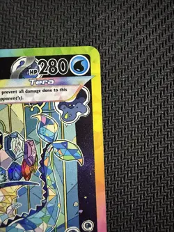 Pokemon TCG Vaporeon EX Prismatic Evolutions Special Illustration Card 149/131 - Image 4