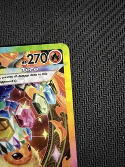 Pokemon TCG Flareon EX Prismatic Evolutions Card 146/131 Sir Illustration Rare - Image 4