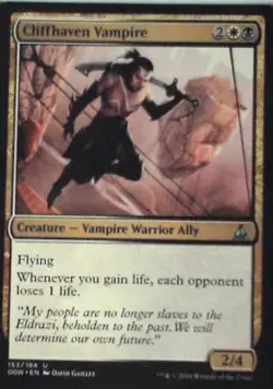 Cliffhaven Vampire - Oath of the Gatewatch: #153, Magic: The Gathering Nm C269 - Image 1