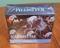 Kaldheim Collector Booster Box Magic the Gathering MTG English Factory Sealed 630509921768 - Image 1