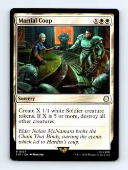 #167 2024 Fallout PIP / Martial Coup Commander RARE - Image 1