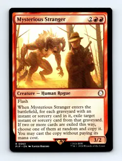 #63 2024 Fallout PIP ( Mysterious Stranger Commander RARE - Image 1