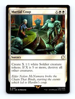 #167 2024 Fallout PIP Martial Coup Rare - Image 1