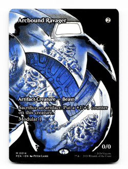 Arcbound Ravager (Borderless) Teenage Mutant Ninja Turtles Eternal-Legal MTG NM - Image 3