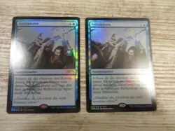 2x FOIL Anticipate - FNM Promos - NM - German - MTG - Image 1