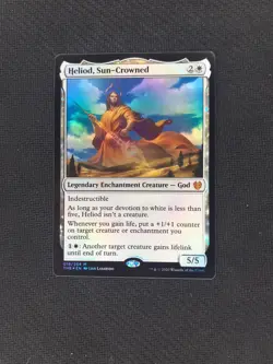 MTG Heliod, Sun Crowned - Foil - THB - Near Mint+ Condition - Image 1