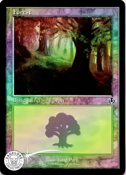 Forest Retro Frame Foil - Innistrad Remastered - 296 NM - Image 1