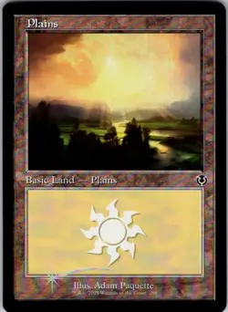 Magic | INR | Plains () (Retro Frame) | 288 | Foil | NM - Image 1