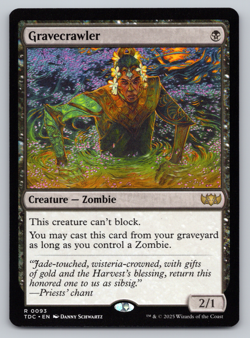 Gravecrawler - Commander: Tarkir: Dragonstorm MTG - Image 1