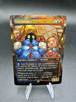 Vivi Ornitier (Borderless Chocobo Track Foil) - Final Fantasy (FIN) - NM/M - Image 1