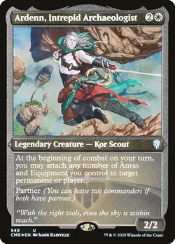 Ardenn, Intrepid Archaeologist (Foil Etched) Commander Legends NM MTG - Image 1