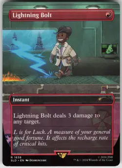 MTG Lightning Bolt Normal NM Secret Lair Drop Series Magic 1638 - Image 1