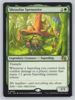Shroofus Sproutsire (Anime) R Foundations Jumpstart 54 NM - Image 1