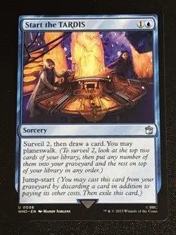 MTG Universes Beyond: Doctor Who Start the TARDIS 0056 NM - Image 1