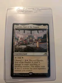 Eiganjo, Seat of the Empire (Kamigawa: Neon Dynasty) -Near Mint (NM) -Magic -MTG - Image 1