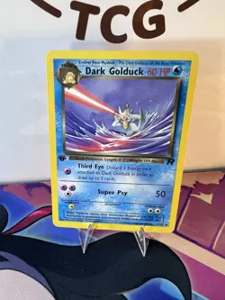 1st Edition Dark Golduck 37/82 Pokemon TCG Vintage Card - Image 2