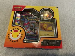 Pokemon Day 2026 Collection Box Sealed 🌀 WITH SWIRL 🌀On Pikachu Promo Holo - Image 1